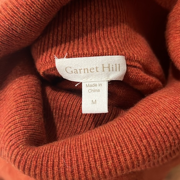 Garnet Hill oversized turtleneck sweater - Picture 7 of 9